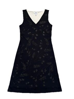 Vintage Ann Taylor LOFT 90s Y2K 4 Fairy Grunge Sheer Lined Slip Dress Floral